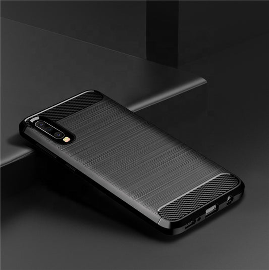 Θήκη για Samsung Galaxy A50s A507 / A30s A307 / A50 A505, Techsuit, Carbon, Μαύρη