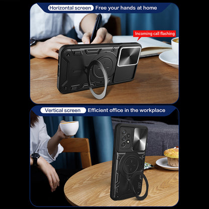 Θήκη για Samsung Galaxy A52s 5G A528 / A52 5G A526 / A52 A525, Techsuit, CamGuard Pro, Μαύρη