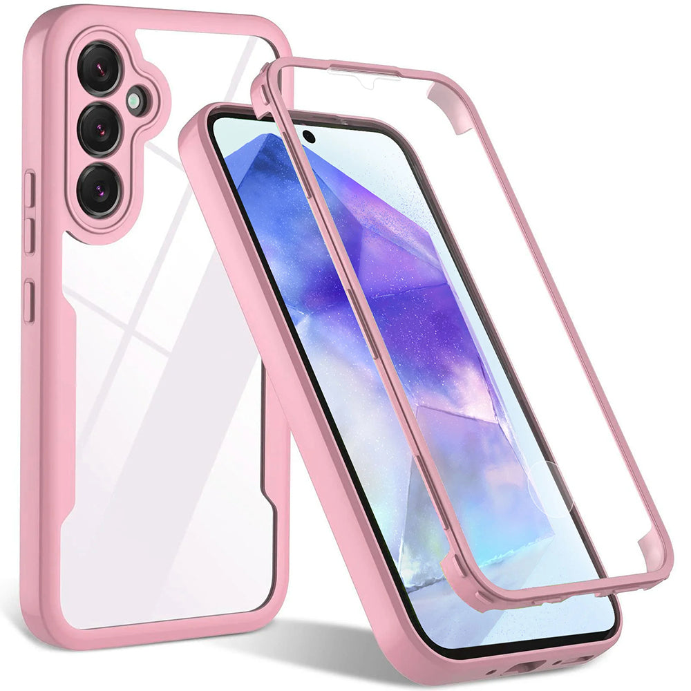 Θήκη για Samsung Galaxy A54 A546, Techsuit, ColorVerse 360, Ροζ