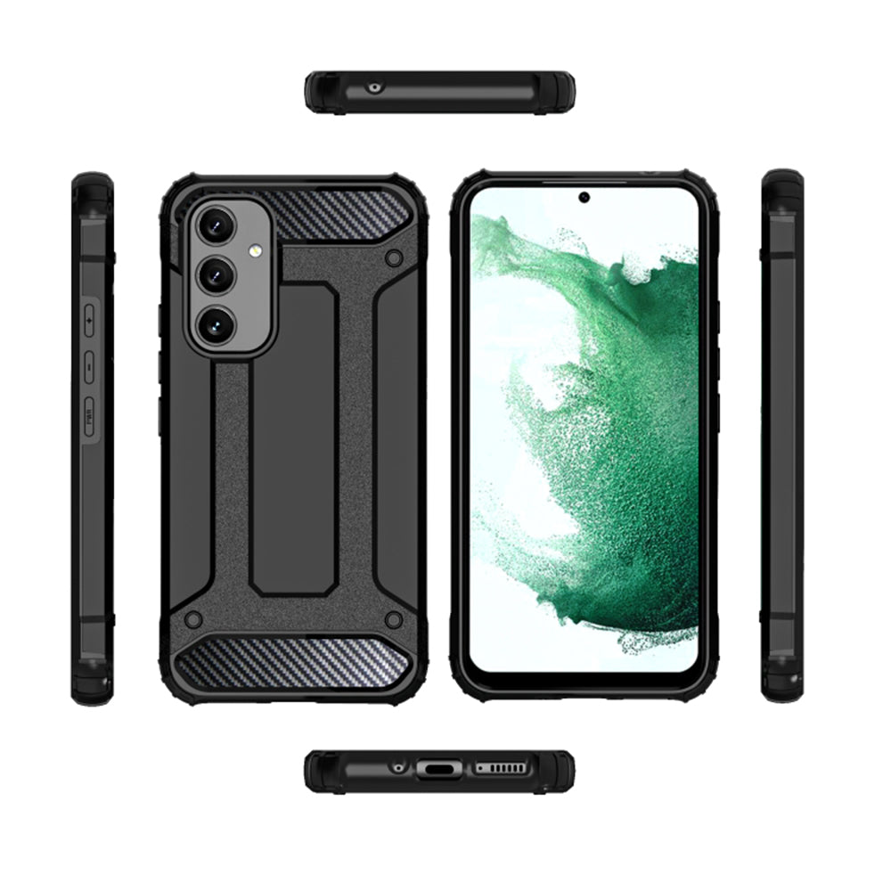 Θήκη για Samsung Galaxy A54 A546, Techsuit, Hybrid Armor, Μαύρη