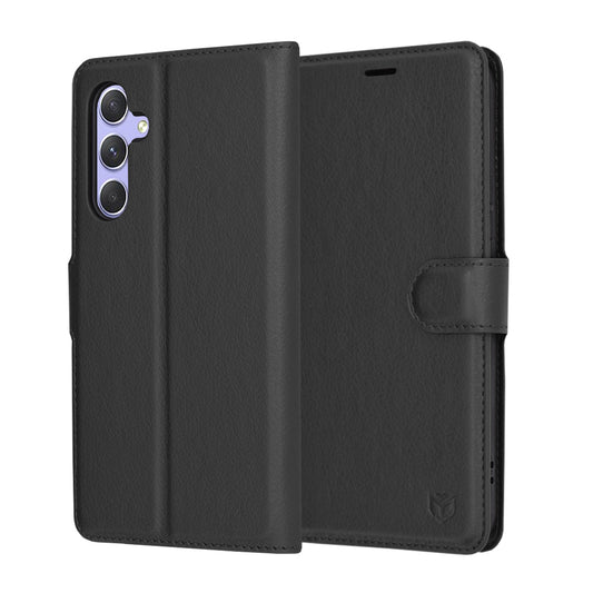 Θήκη για Samsung Galaxy A54 A546, Techsuit, Leather Folio, Μαύρο