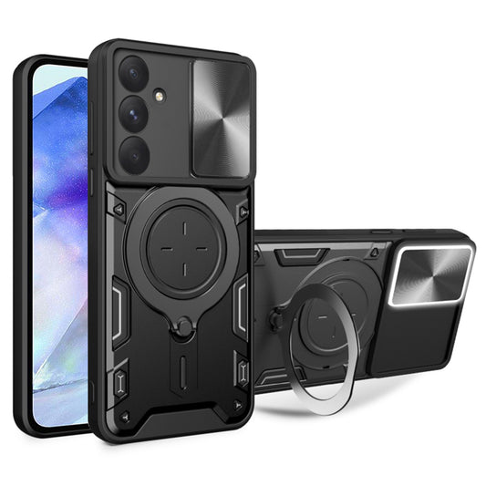 Θήκη για Samsung Galaxy A55 5G A556, Techsuit, CamGuard Pro, Μαύρο