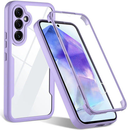 Θήκη για Samsung Galaxy A55 5G A556, Techsuit, ColorVerse 360, Μωβ