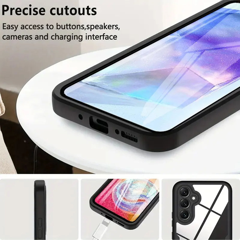 Θήκη για Samsung Galaxy A55 5G A556, Techsuit, ColorVerse 360, Μωβ