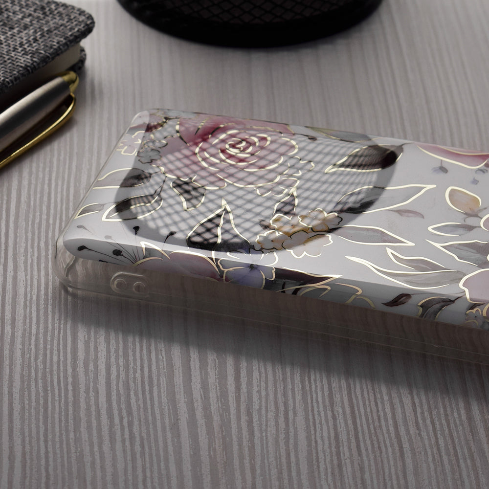 Θήκη για Samsung Galaxy A55 5G A556, Techsuit, Marble, Λευκό