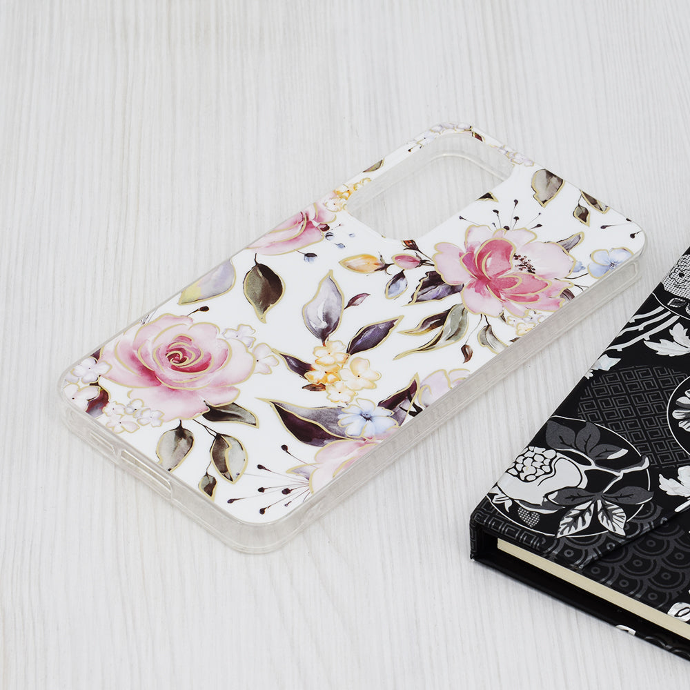 Θήκη για Samsung Galaxy A55 5G A556, Techsuit, Marble, Λευκό
