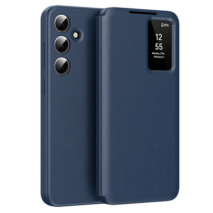 Θήκη για Samsung Galaxy A55 5G A556, Techsuit, SmartView, Μπλε