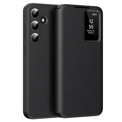 Θήκη για Samsung Galaxy A55 5G A556, Techsuit, SmartView, Μαύρο