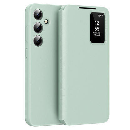 Θήκη για Samsung Galaxy A55 5G A556, Techsuit, SmartView, Πράσινο