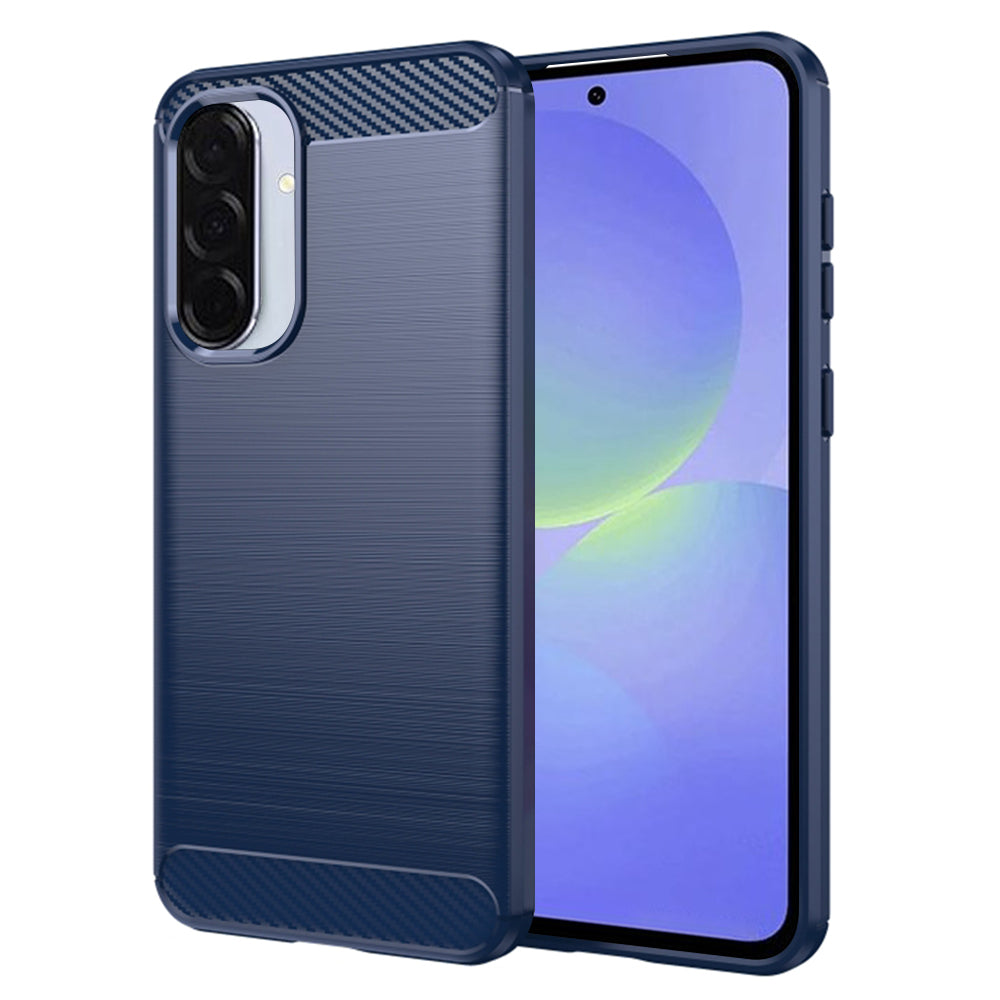 Case for Samsung Galaxy A56 A566 / A36 A366, Techsuit, Carbon, Blue
