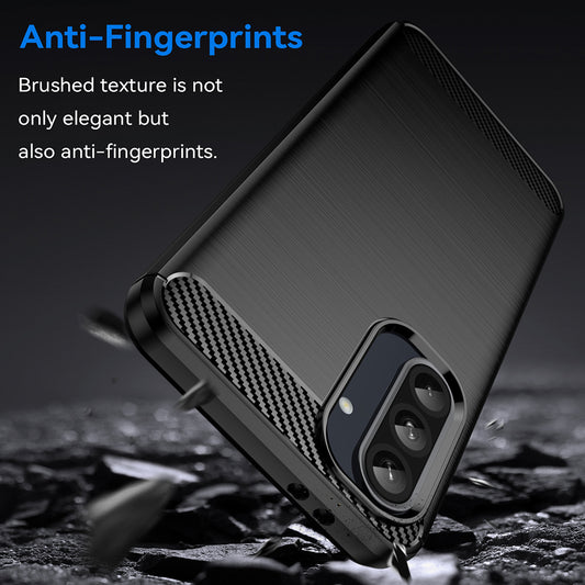 Θήκη για Samsung Galaxy A56 A566 / A36 A366, Techsuit, Carbon, Μαύρο
