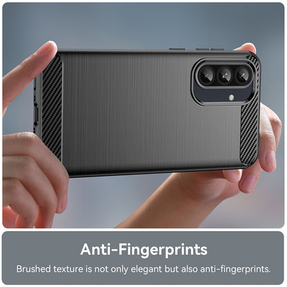 Case for Samsung Galaxy A56 A566 / A36 A366, Techsuit, Carbon, Black