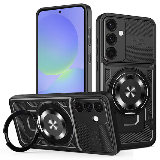 Θήκη για Samsung Galaxy A56 A566 / A36 A366, Techsuit, RuggedCam, Μαύρο