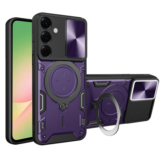 Θήκη για Samsung Galaxy A56 A566, Techsuit, CamGuard Pro, Μωβ