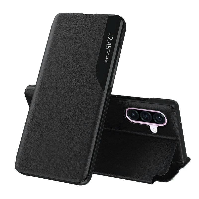Case for Samsung Galaxy A56 A566, Techsuit, eFold, Black
