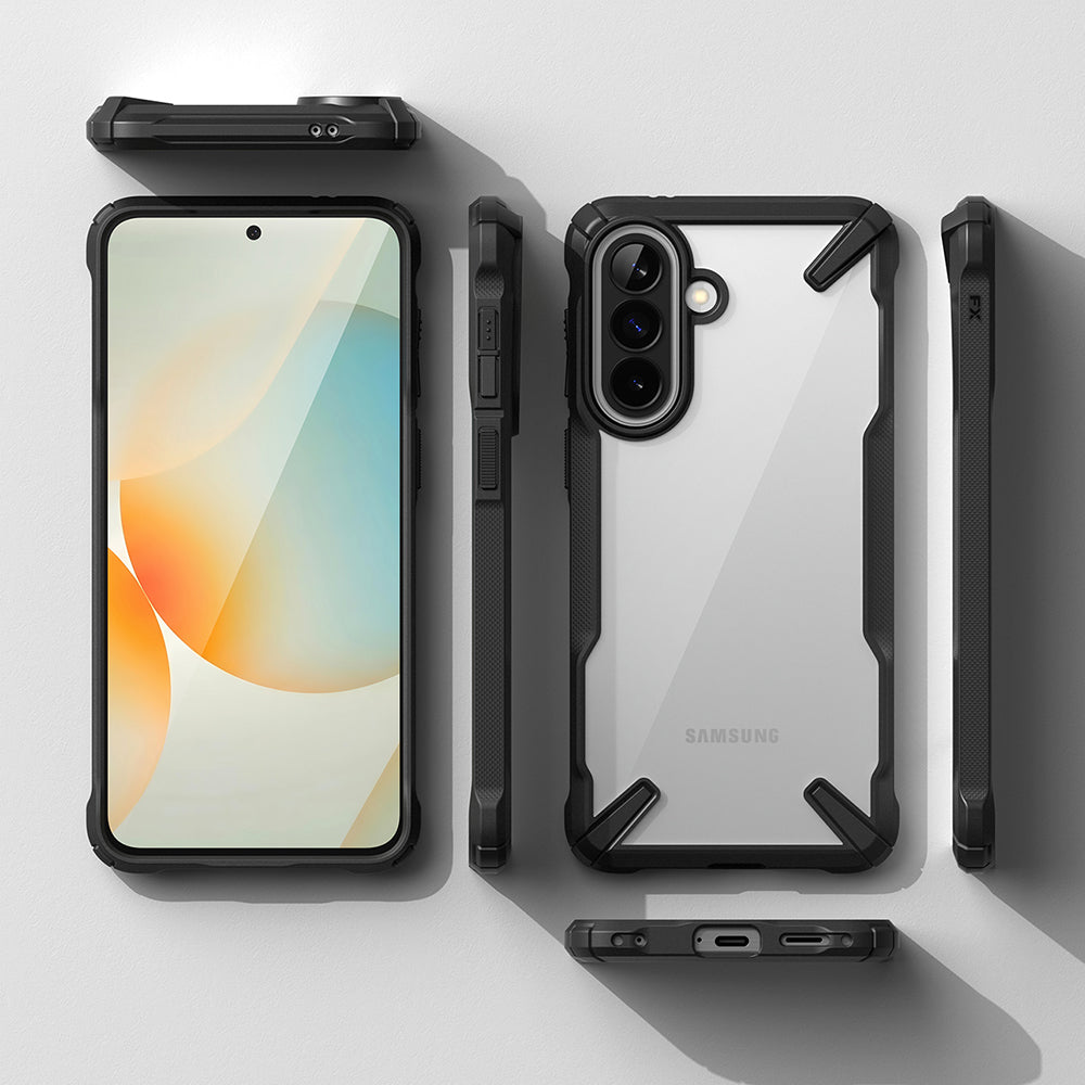 Θήκη για Samsung Galaxy A57 5G, Ringke, Fusion X, Μαύρη