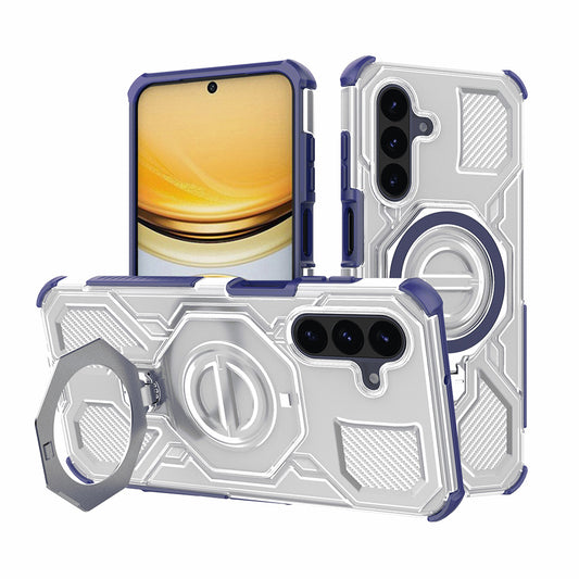 Θήκη για Samsung Galaxy A57 5G, Techsuit, Carbon Shield Pro, Μπλε