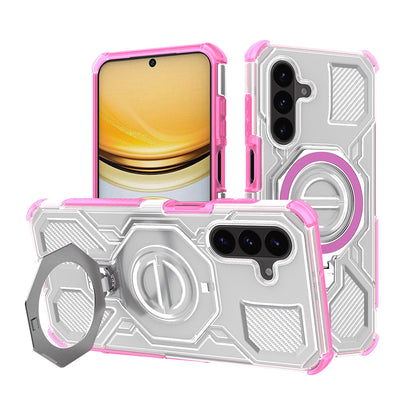 Case for Samsung Galaxy A57 5G, Techsuit, Carbon Shield Pro, Pink.