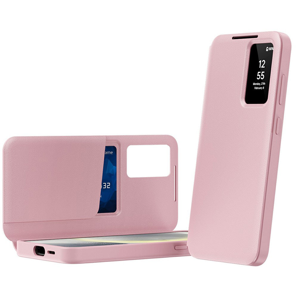Θήκη για Samsung Galaxy A57 5G, Techsuit, SmartView, Ροζ