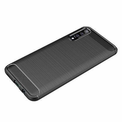 Θήκη για Samsung Galaxy A70s A707 / A70 A705, Techsuit, Carbon, Μαύρη