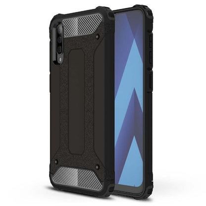 Θήκη για Samsung Galaxy A70s A707 / A70 A705, Techsuit, Hybrid Armor, Μαύρο