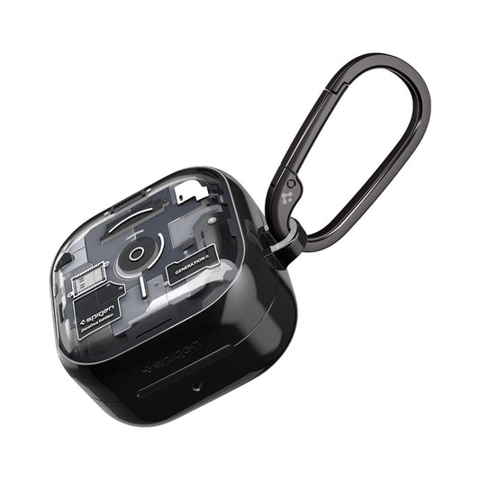 Θήκη για Samsung Galaxy Buds4 / Buds4 Pro, Spigen, Ultra Hybrid, Μαύρη ACS11201