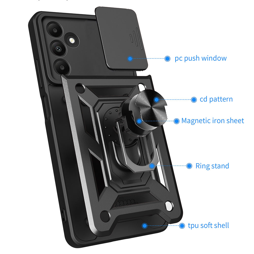 Θήκη για Samsung Galaxy M15, Techsuit, CamShield, Ροζ