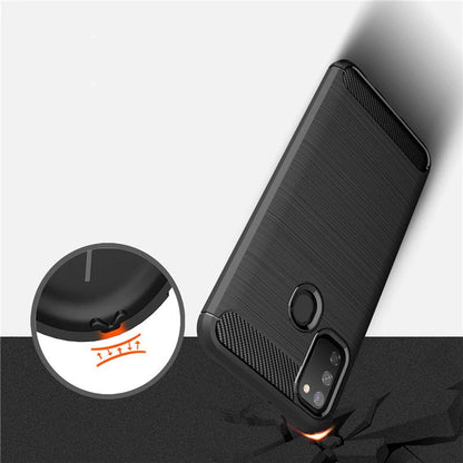 Θήκη για Samsung Galaxy M21 M215 / M30s M307, Techsuit, Carbon, Μαύρο