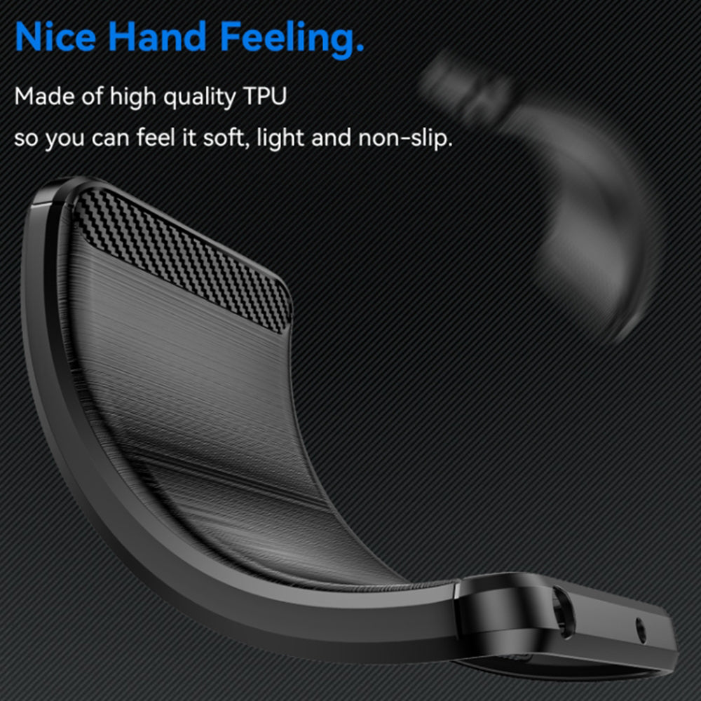 Θήκη για Samsung Galaxy M35, Techsuit, Carbon, Μαύρο