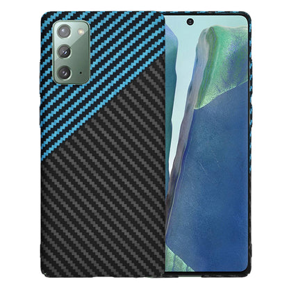 Θήκη για Samsung Galaxy Note 20 5G N981 / Note 20 N980, Techsuit, Carbonite FiberShell, Μαύρο Μπλε