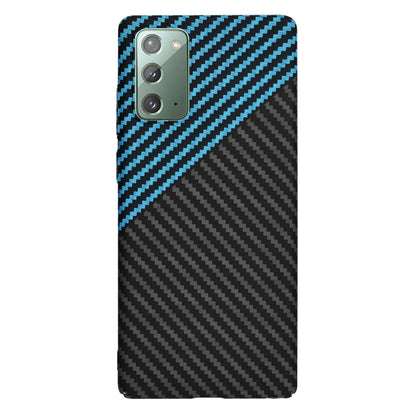 Θήκη για Samsung Galaxy Note 20 5G N981 / Note 20 N980, Techsuit, Carbonite FiberShell, Μαύρο Μπλε