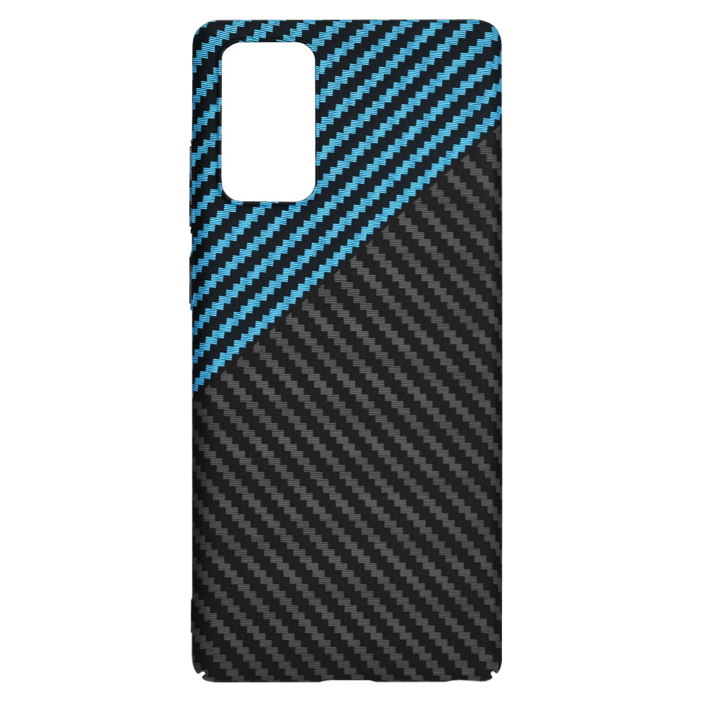 Θήκη για Samsung Galaxy Note 20 5G N981 / Note 20 N980, Techsuit, Carbonite FiberShell, Μαύρο Μπλε