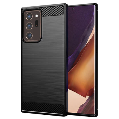 Θήκη για Samsung Galaxy Note 20 Ultra 5G N986 / Note 20 Ultra N985, Techsuit, Carbon, Μαύρο