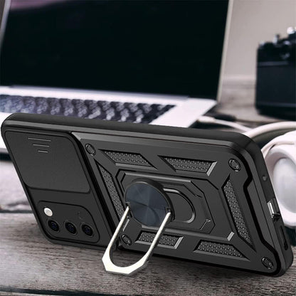 Θήκη για Samsung Galaxy S20 5G G981 / S20 G980, Techsuit, CamShield, Μαύρο