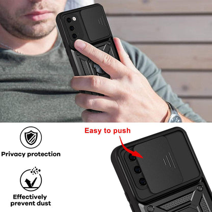 Θήκη για Samsung Galaxy S20 5G G981 / S20 G980, Techsuit, CamShield, Μαύρο