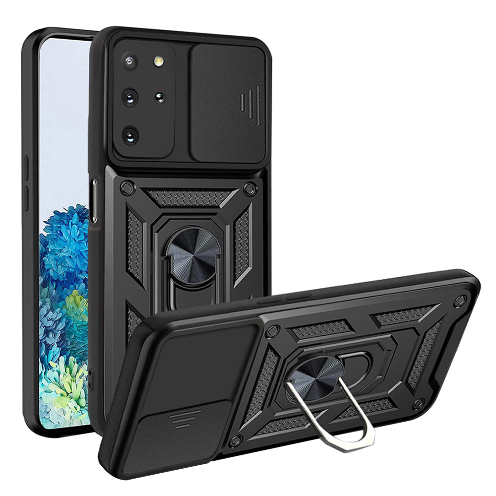 Θήκη για Samsung Galaxy S20+ 5G G986 / S20+ G985, Techsuit, CamShield, Μαύρη