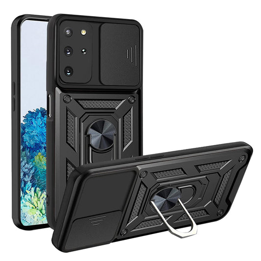 Θήκη για Samsung Galaxy S20+ 5G G986 / S20+ G985, Techsuit, CamShield, Μαύρη