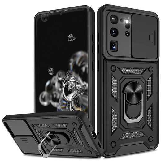 Case for Samsung Galaxy S20 Ultra 5G G988 / S20 Ultra G988, Techsuit, CamShield, Black