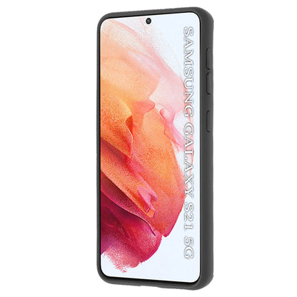 Θήκη για Samsung Galaxy S21 5G G991, Techsuit, Glinth, Μαύρη