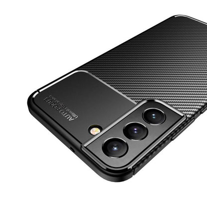 Θήκη για Samsung Galaxy S22 5G S901, Techsuit, CarbonFiber, Μαύρη