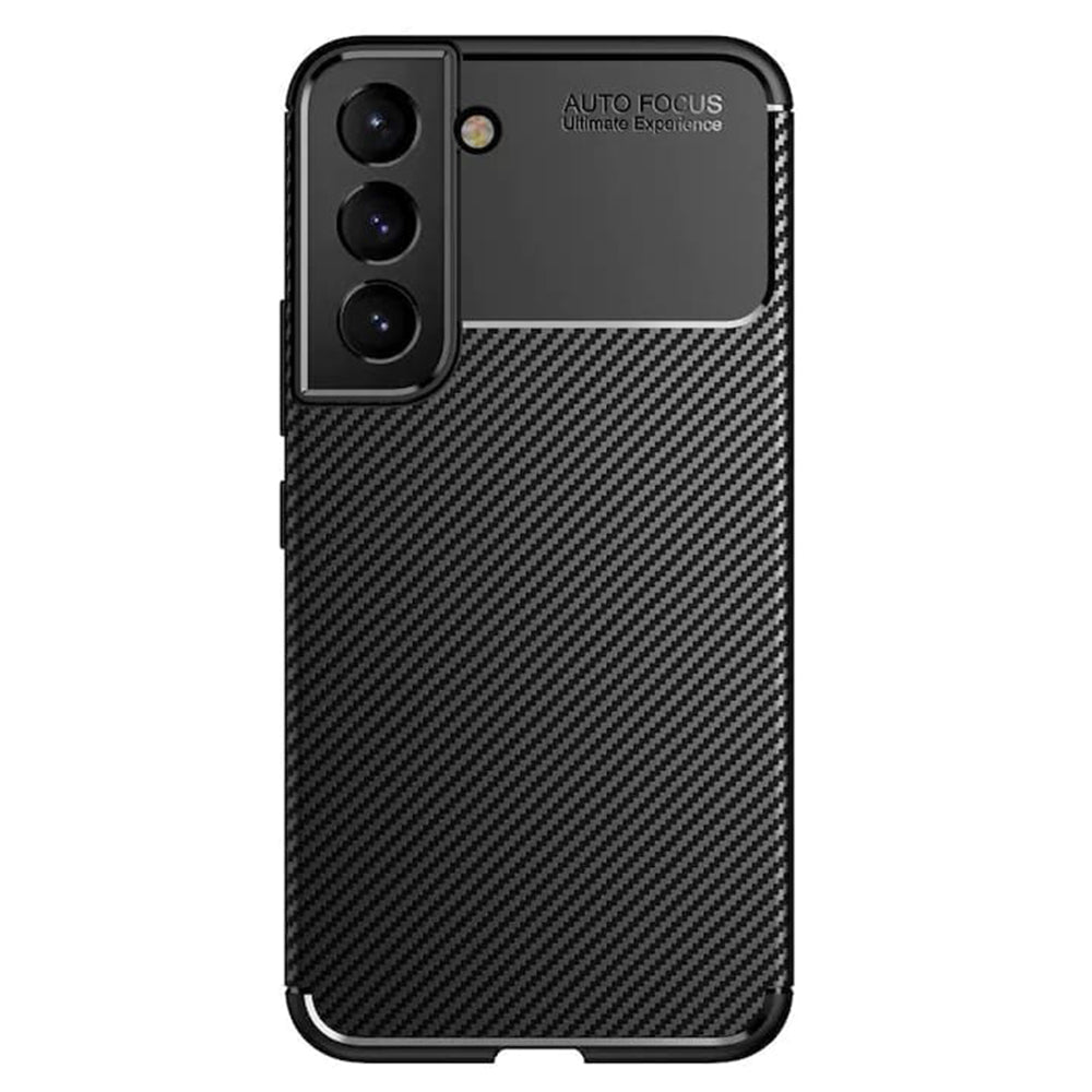 Θήκη για Samsung Galaxy S22 5G S901, Techsuit, CarbonFiber, Μαύρη