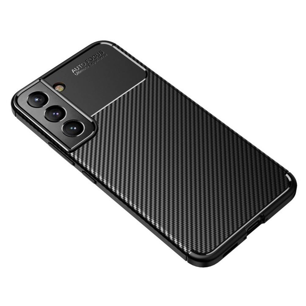 Θήκη για Samsung Galaxy S22 5G S901, Techsuit, CarbonFiber, Μαύρη