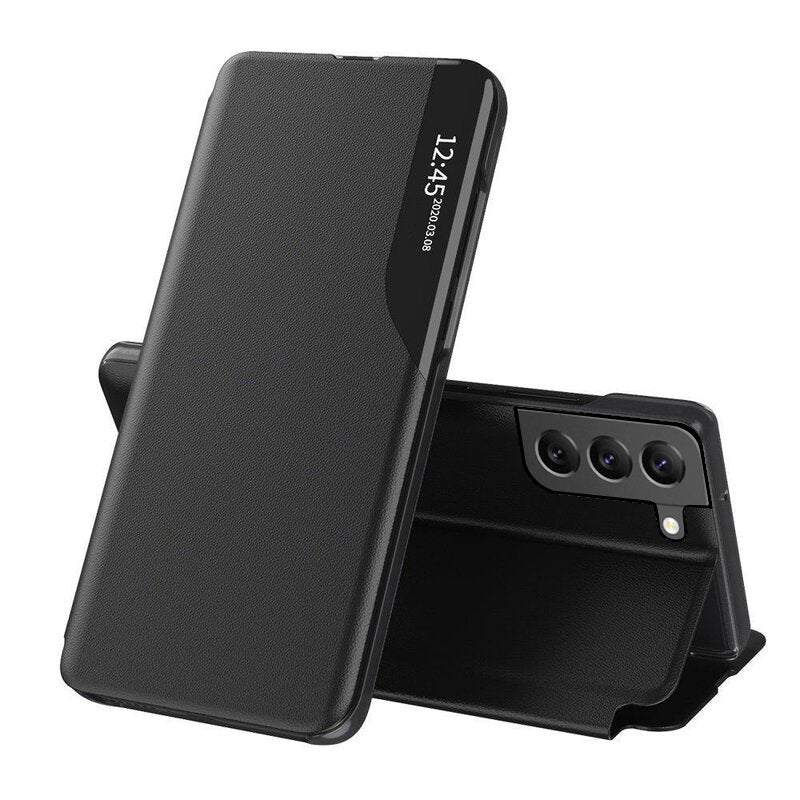 Θήκη για Samsung Galaxy S22 5G S901, Techsuit, eFold, Μαύρη