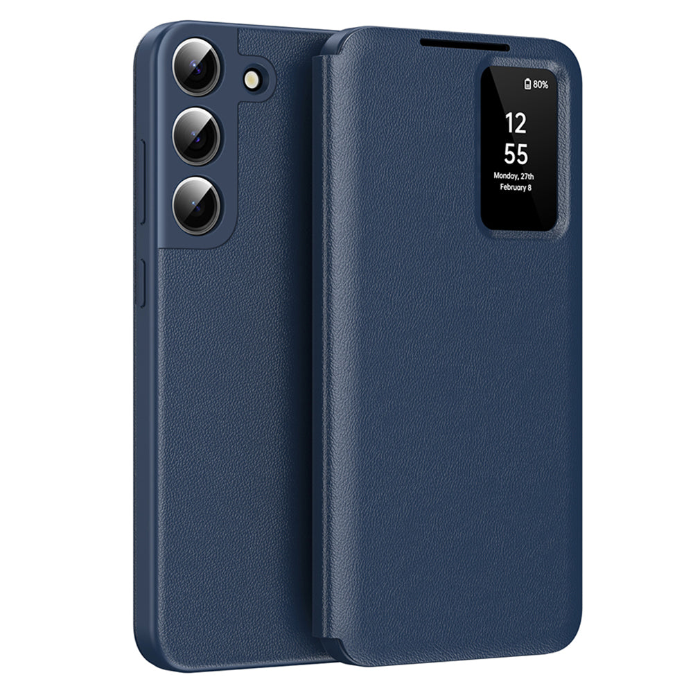 Θήκη για Samsung Galaxy S22 5G S901, Techsuit, SmartView, Μπλε