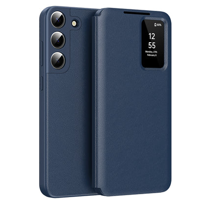Θήκη για Samsung Galaxy S22 5G S901, Techsuit, SmartView, Μπλε