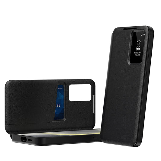 Θήκη για Samsung Galaxy S22 5G S901, Techsuit, SmartView, Μαύρο