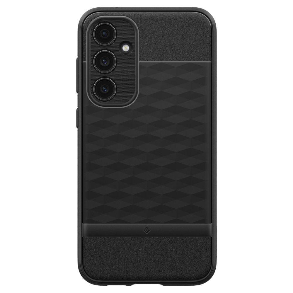 Θήκη για Samsung Galaxy S23 FE S711, Spigen, Caseology Parallax, Ματ Μαύρη