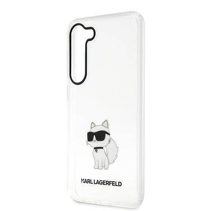 Θήκη για Samsung Galaxy S23+ S916, Karl Lagerfeld, Ikonik Choupette, Διάφανη