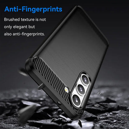 Case for Samsung Galaxy S23+ S916, Techsuit, Carbon, Black