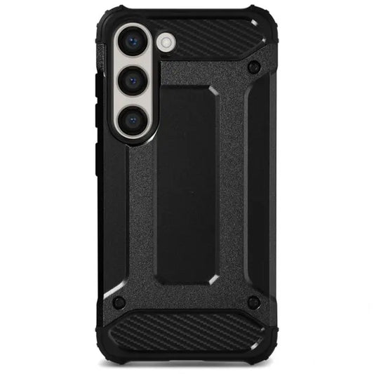 Case for Samsung Galaxy S23+ S916, Techsuit, Hybrid Armor, Black